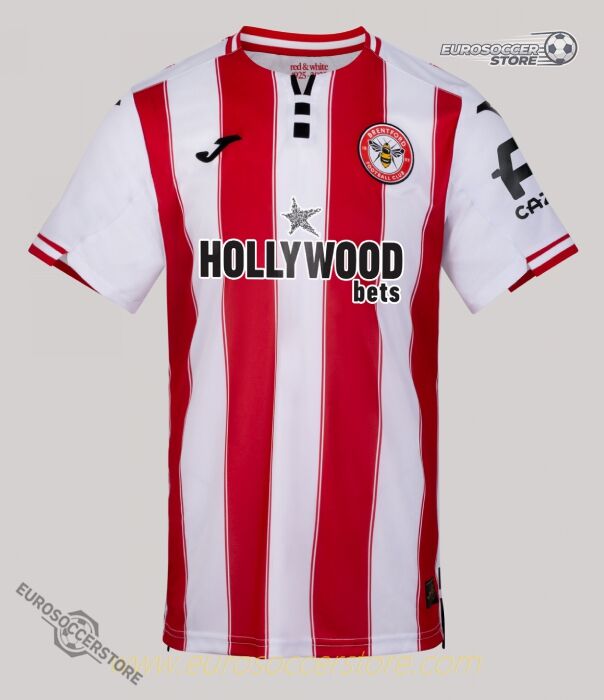 THIAGO 9 Brentford Home Jersey for the 25-26 Season