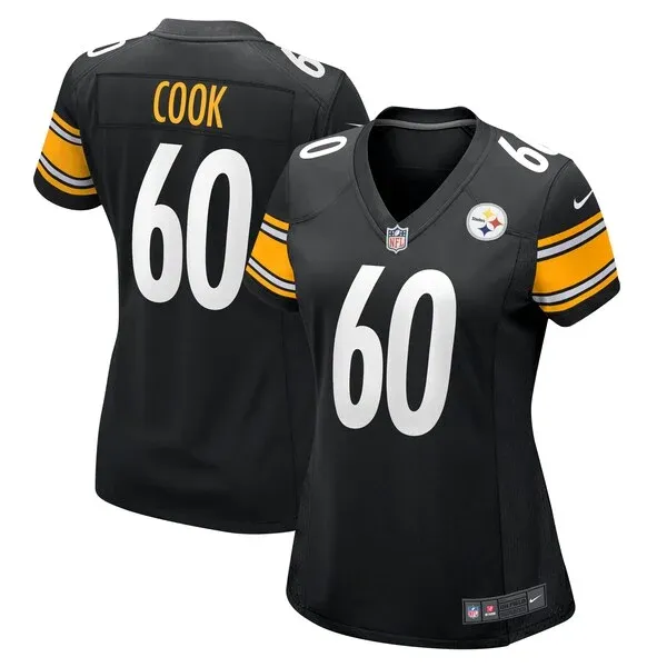 High-Quality PIT Steelers Game Jersey - Black | NFL Fan Apparel