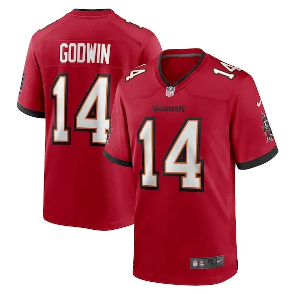 None Game NFL Jersey - Red | Authentic Football Apparel | NFL Football