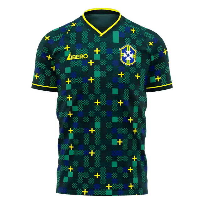 Brazil 2025 Authentic Replica Brazil Third Supporter Kit for Adults