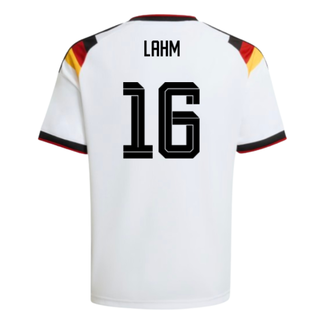 Kids Latest Germany Home Match Shirt 2026-2027 (Lahm 16)