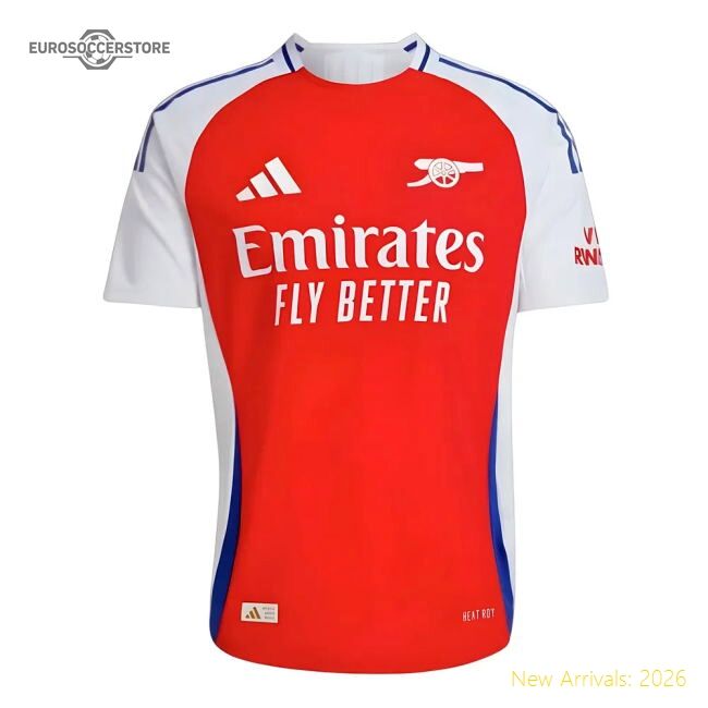 Match-ready Home Arsenal Jersey 2024-2025 Lightweight Lightweight