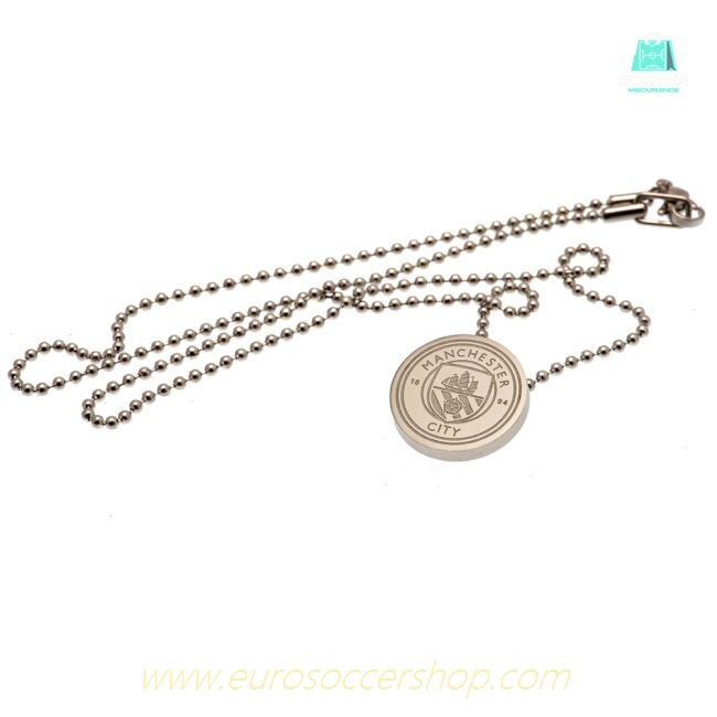 Manchester City FC Stainless Steel Pendant & Chain
