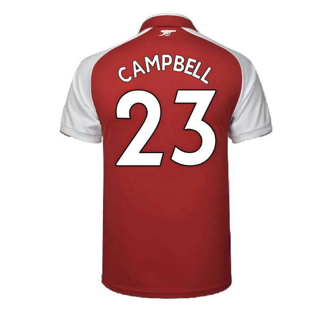 Arsenal 17/18 Home Football Shirt Adult Size XS ((Excellent) XS) (Campbell 23)