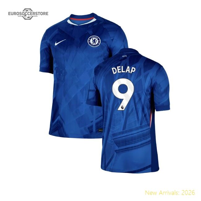 2025-2026 Chelsea Home Match-ready Jersey Delap Adidas Climacool