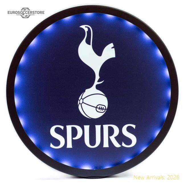 Spurs Hotspur Fc Metal Led Logo Sign - Economical - Collectors Item