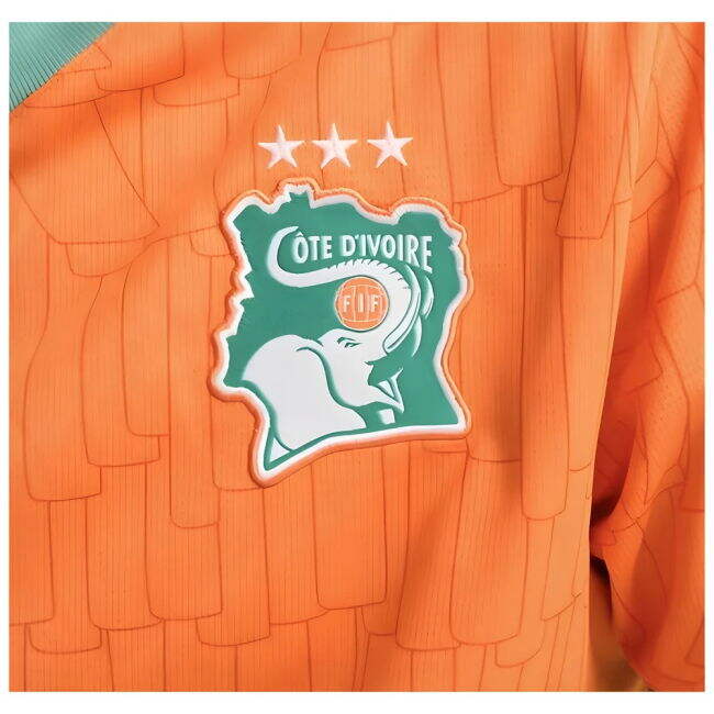 Ivory Coast Elite Home Jersey 2024-2025