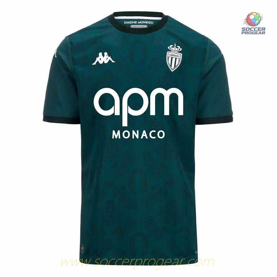 AS Monaco 2024/25 Collection Away Youth Football Kit Football Jersey