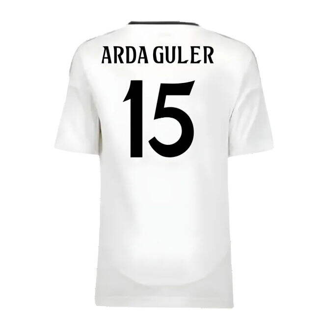 2024-2025 Real Madrid Home Youth Kit (Arda Guler 15)
