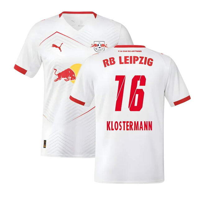 2025-2026 Red Bull Leipzig Home Shirt for