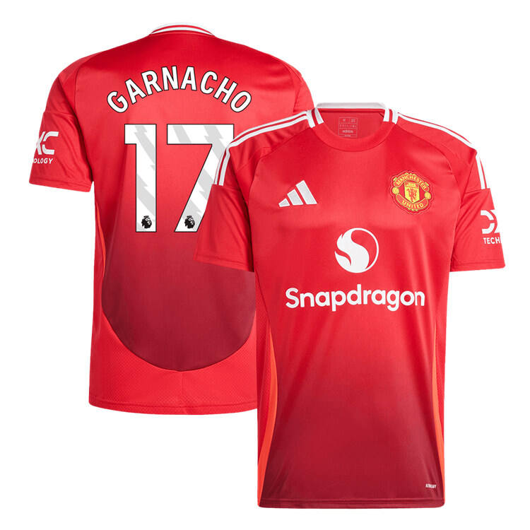 Manchester United 2425 Home Shirt 17 GARNACHO - Official Replica 22310