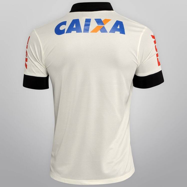 13-14 SC Corinthians Home White Jersey Shirt - Official Replica 2694