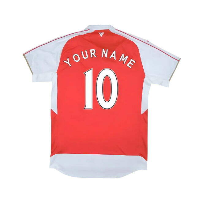 2015-20 Arsenal Home Football Shirt Name & Number L M S