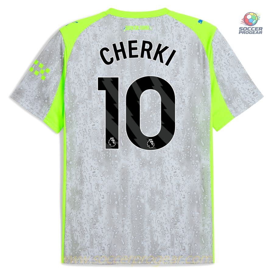 Manchester City Alternate Football Jersey 2025-2026 Season Cherki