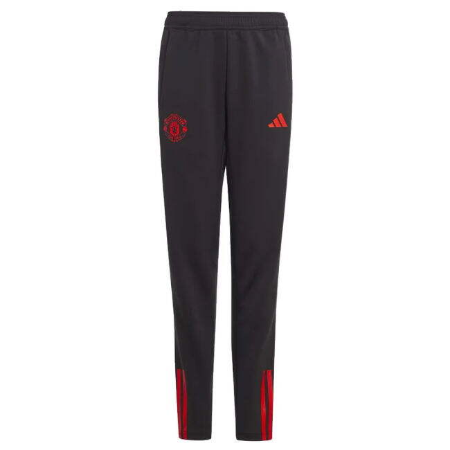 2023-2024 Man Utd Training Pants (Black) - Kids - game day