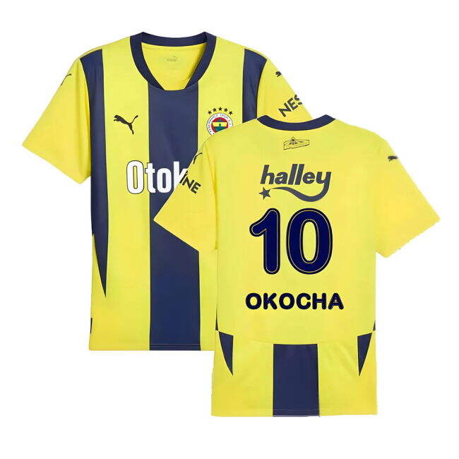 Excellent Home Uniform Okocha 1 #0 Stylish Official Merchandise (v3)