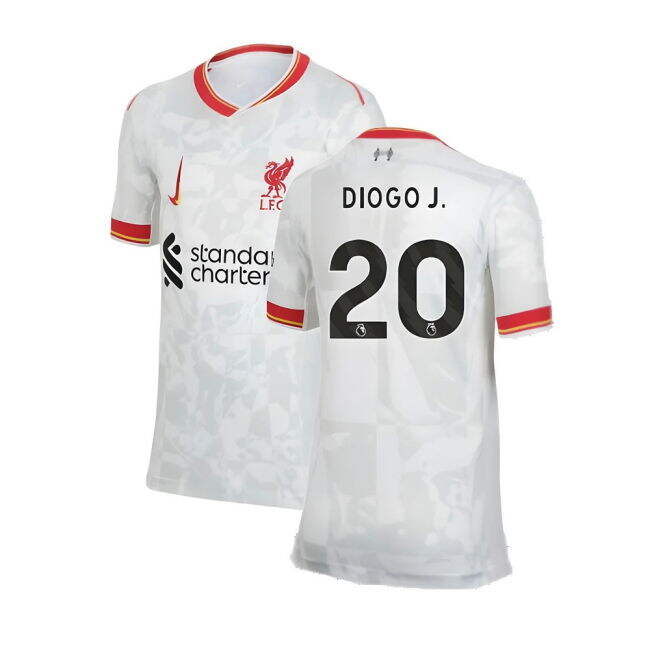 match worn 2024-2025 Liverpool Third Shirt (Kids) (Diogo J. 20)