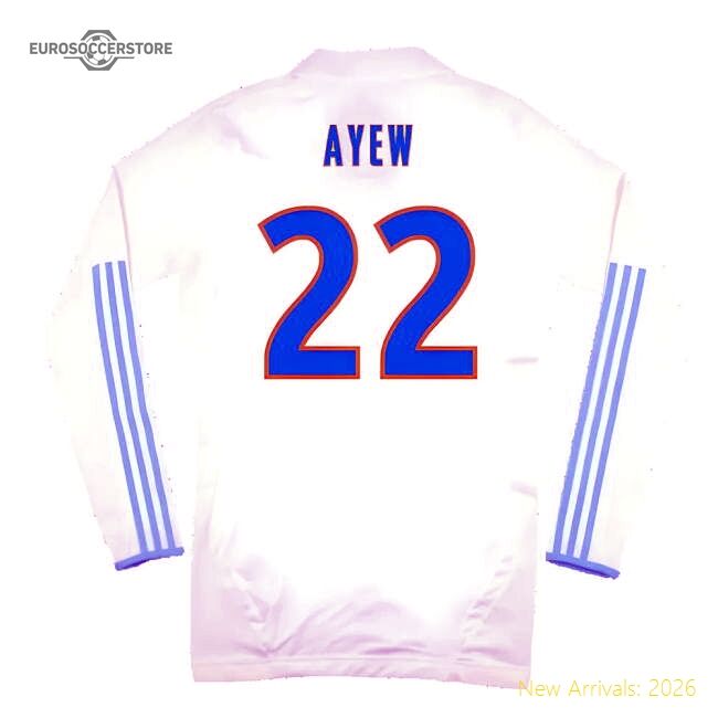 Supporter Marseille 2011-12 Player Spec Long Sleeve Home Shirt ((Excellent) L) (Ayew