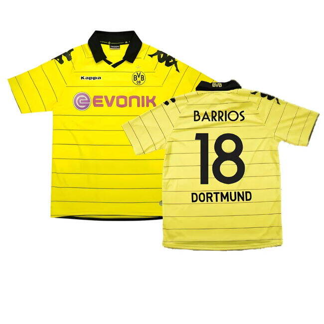 Official 2010-2011 Borussia Dortmund German League Home Kit