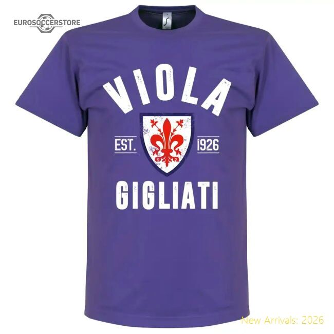Performance Performance Fiorentina Established T-Shirt - Purple