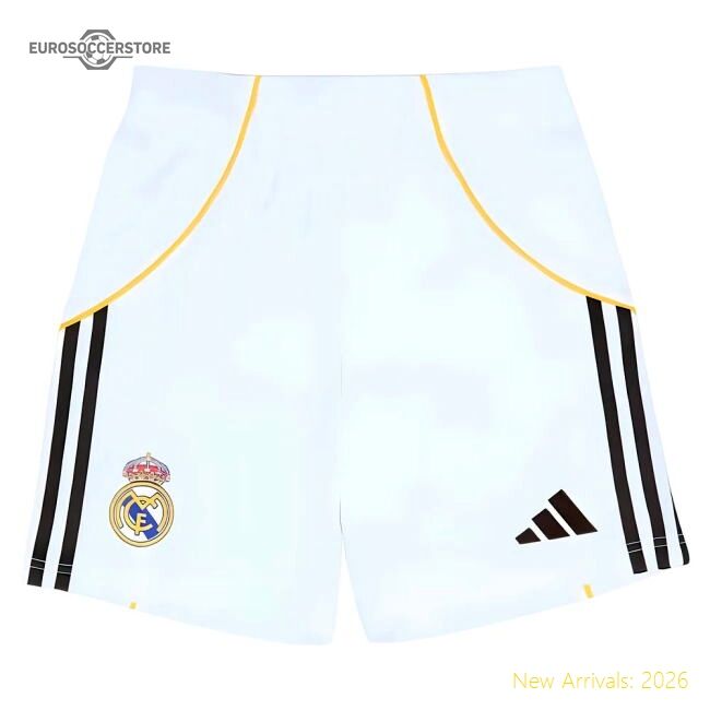 2025-2026 Real Madrid Home Match-ready Jersey Advanced Textile