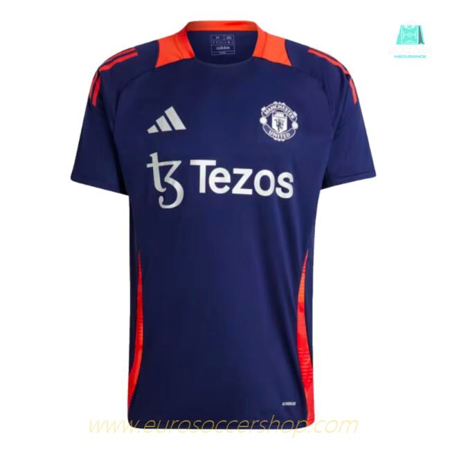 2024-2025 Man Utd Training Jersey (Night Indigo) (Your Name)