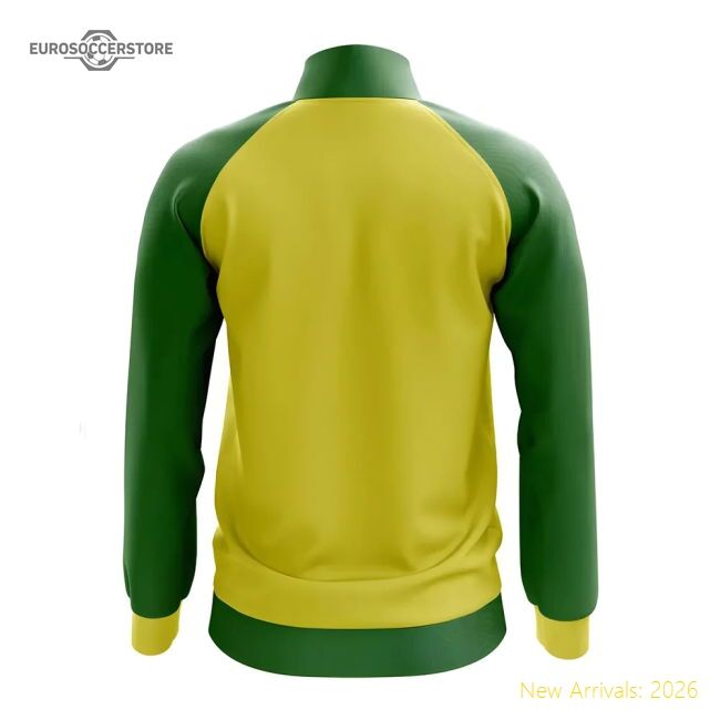 Senegal National Team Concept Football Track Jacket (yellow)
