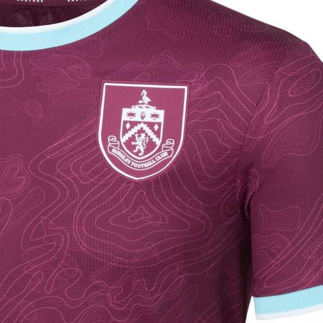 Burnley Home Soccer Jersey 2025/26 Authentic Kit