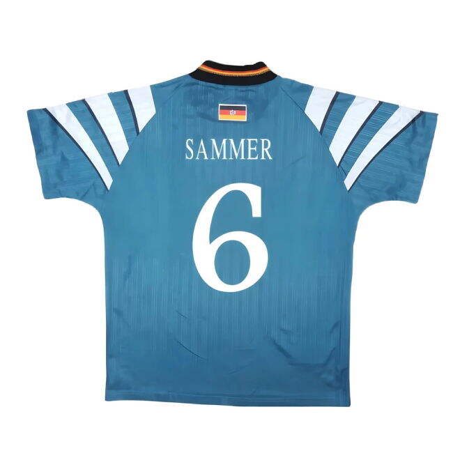 Germany 1996-98 Away Shirt ((Very Good) S) (Sammer 6)