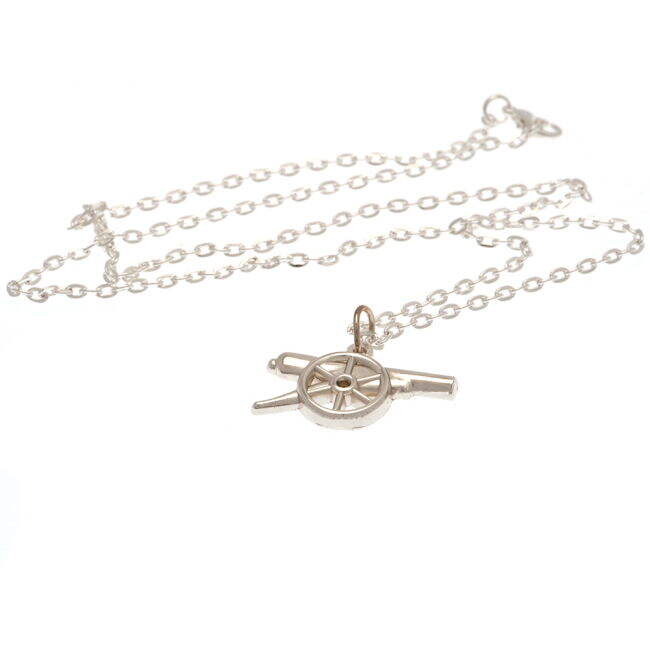 Women's Arsenal FC Silver Plated Boxed Pendant GN
