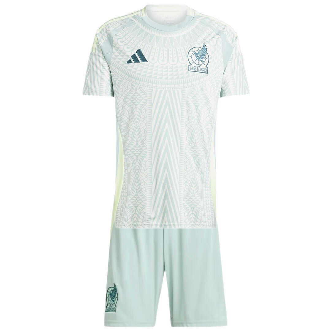 Kid's Mexico Away Jerseys Kit(Jersey+Shorts) Copa Am¨¦rica 2024Authent