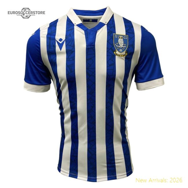 Official 2021-2022 Sheffield Wednesday Home Shirt - Premium Quality