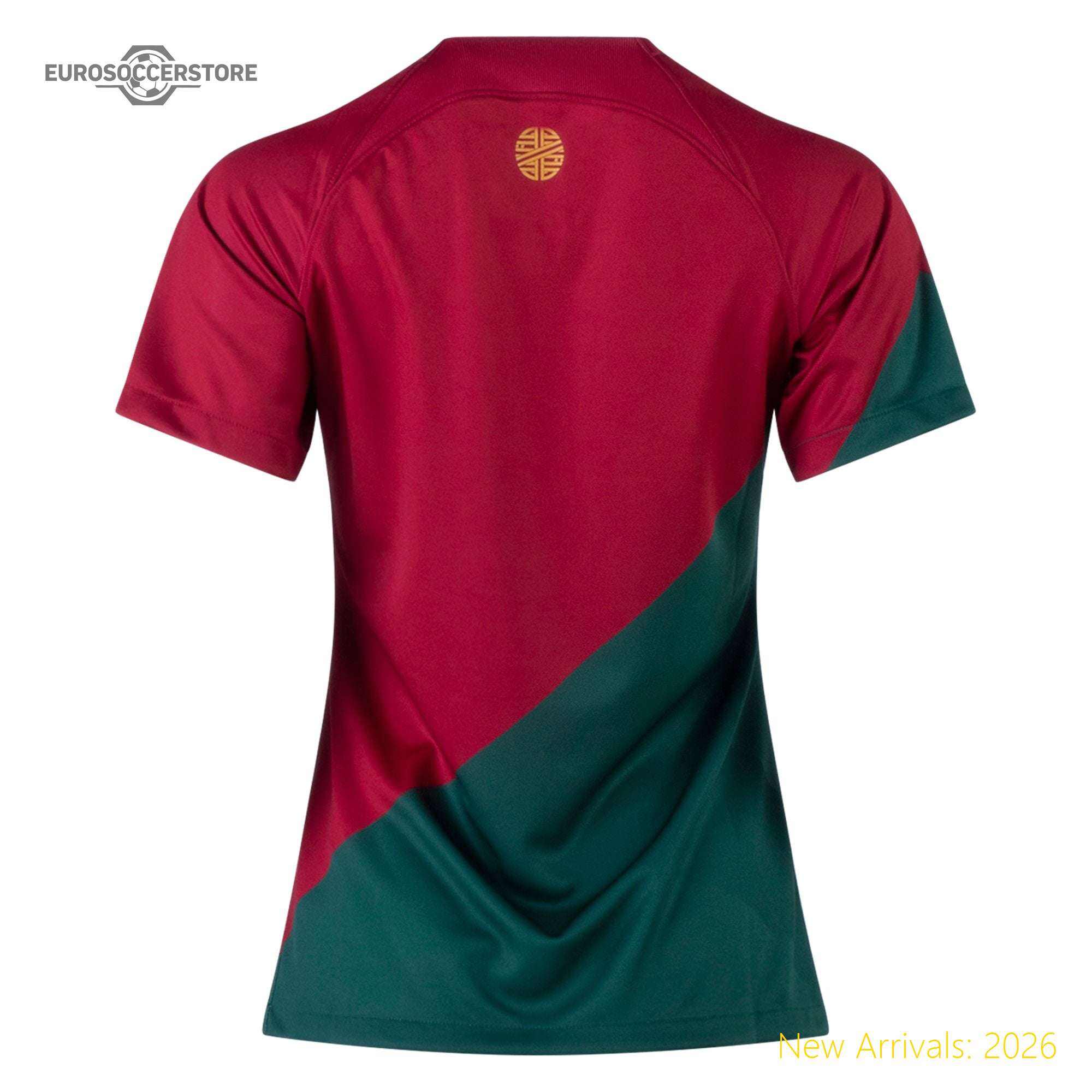 Classic Design Women Por Portugal Home Home Superior Jersey 2022