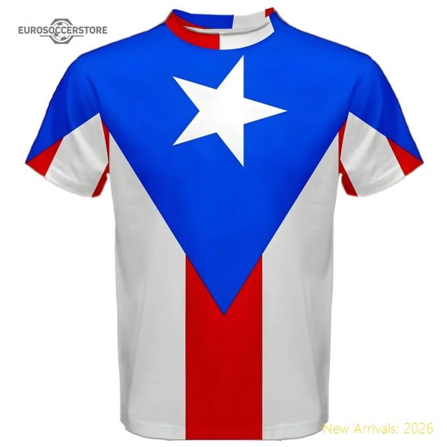 Puerto Rico 20242025 Regular Top Shirt Moisturewicking