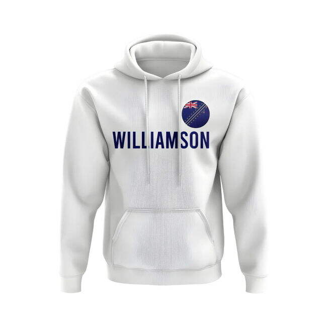 Kane Williamson New Zealand Name Hoody (White)