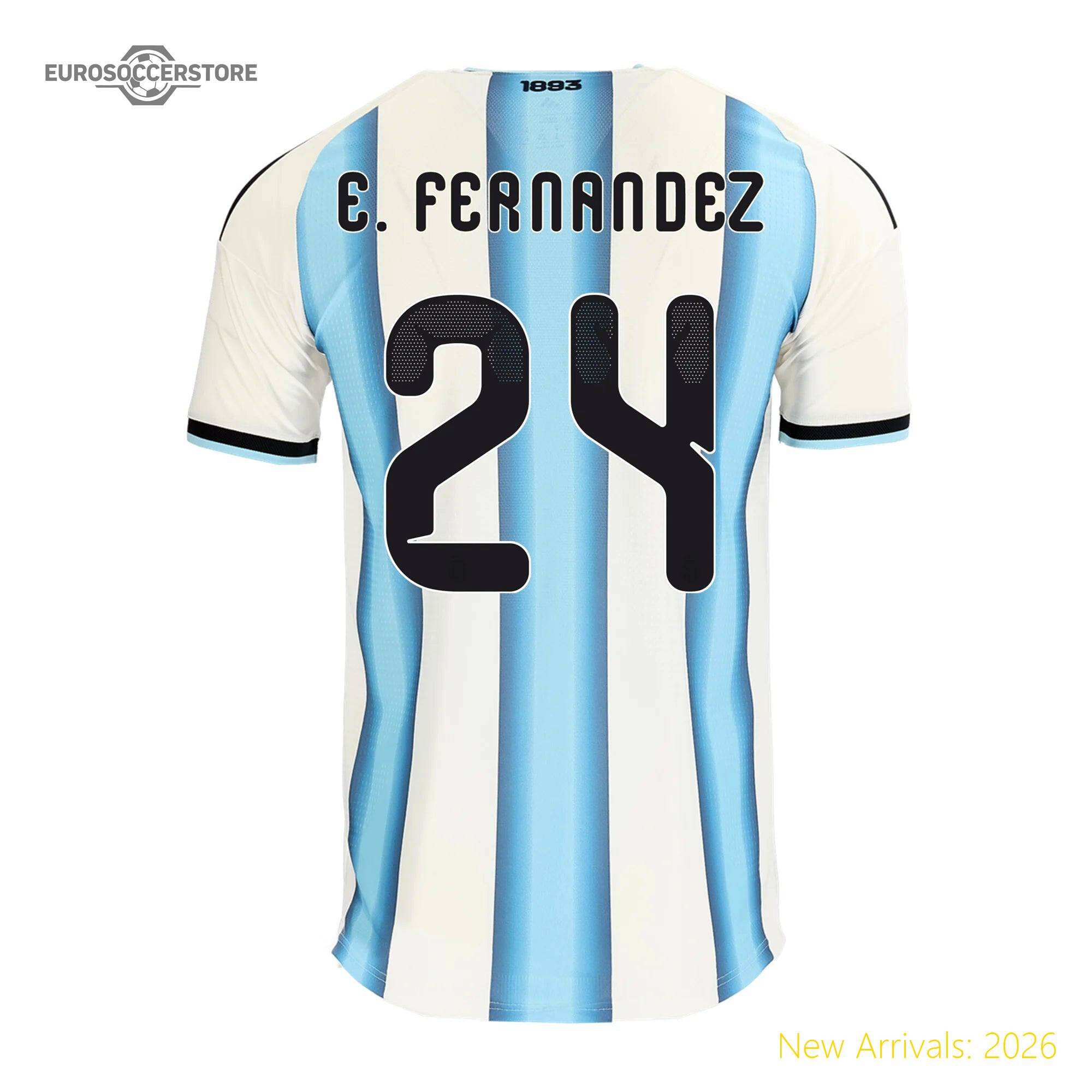 Classic Design Club Approved Men Arg Team Top-grade Home Jersey 2026