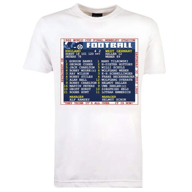 England Limited Edition Jersey 1966