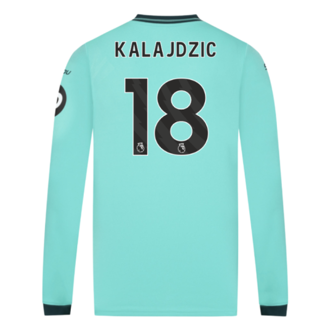 Pro-Level 2025-2026 Wolves Away Flexible Rare Find Kalajdzic 18 A#854