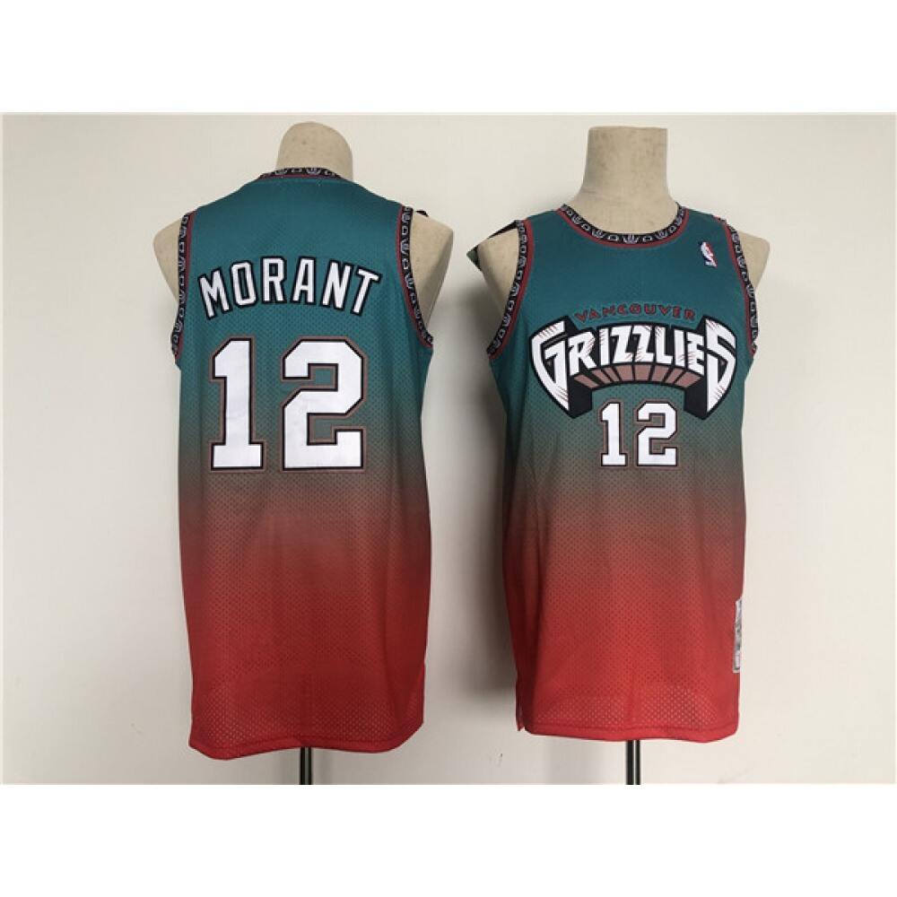 Contemporary Men's Memphis Grizzlies #12 Ja Red Basketball Jersey
