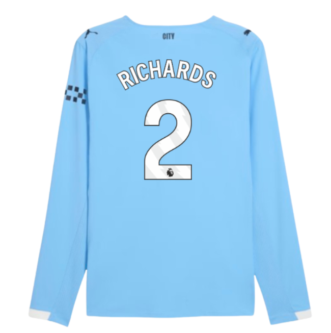 2025 Edition Man City Home Football Shirt 2025-2026 (Richards 2)