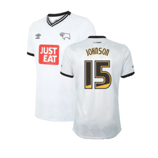 Derby County 2015-16 Home Shirt ((Good) XXL) (Johnson 15) - officia...