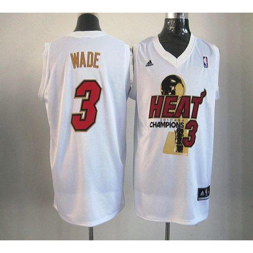 Collector's Item Modern Men's MIA #3 Dwyane White Basketball Jersey