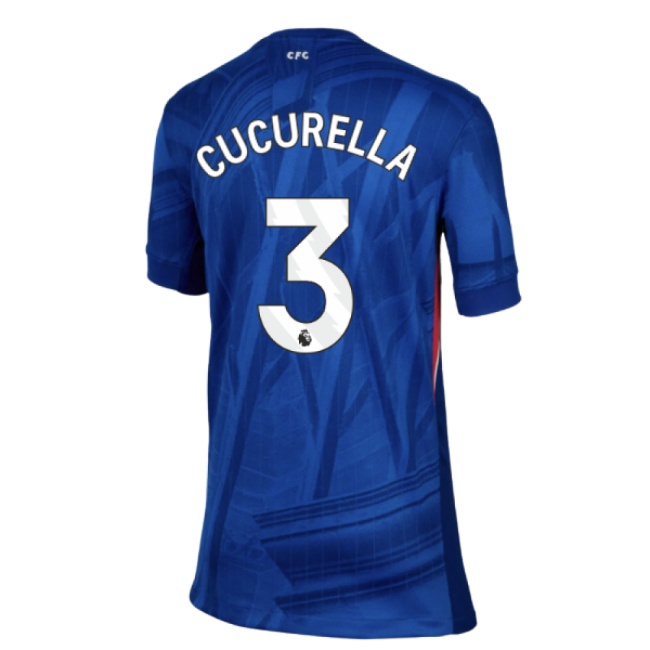 Chelsea 2025-20 Home Football Shirt - Cucurella 3 L M S Kids