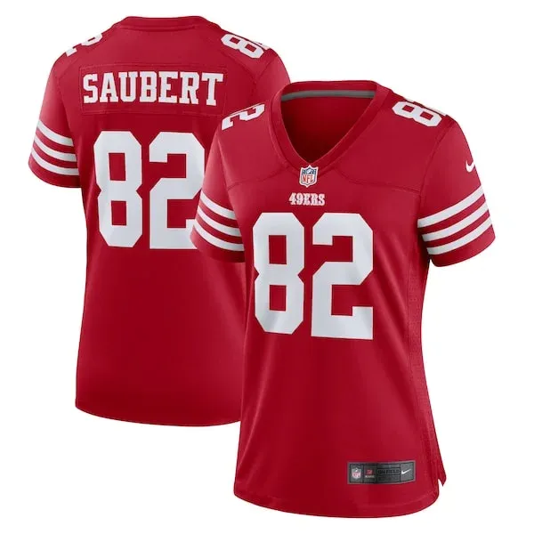 San Francisco 49ers Game NFL Jersey - Scarlet | Pro-Level Football ...