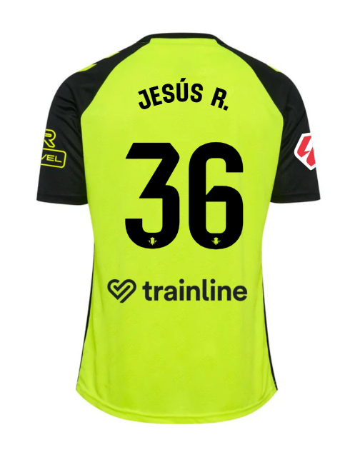 JESÚS R. 36 Real Betis Away Jersey for the 24-25 Season