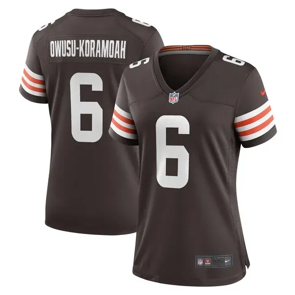 Performance None Game Jersey - Premium Brown NFL Fan Jersey | Game ...