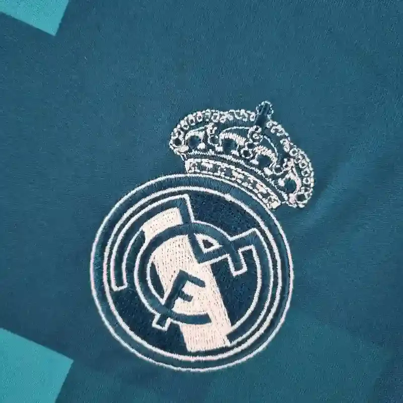 2017-2018 Real Madrid Long Sleeve Third retro kit