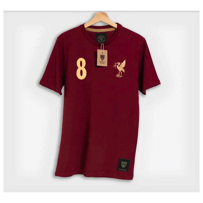 T-Shirt for The Bird Steven Gerrard Bordeaux 8 Retro fans