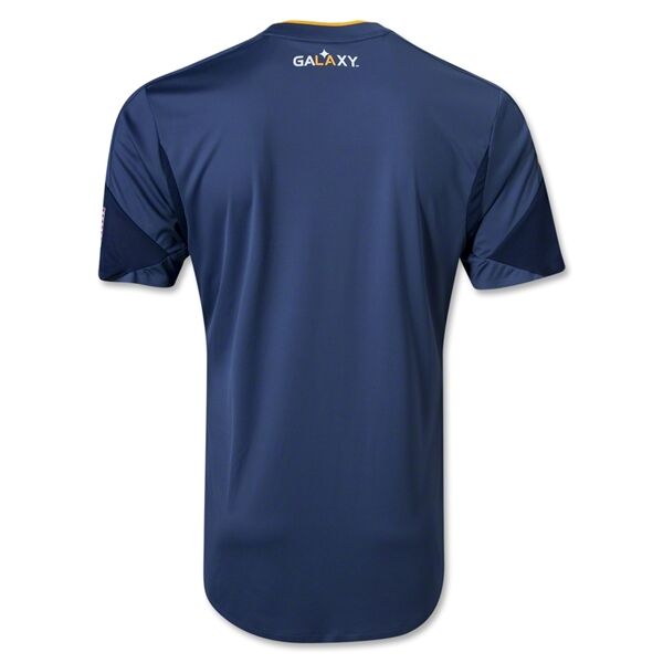 Quick Dry 2013 La Galaxy Away Navy Jersey ShirtPlayer Version