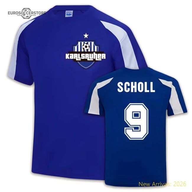 Fan-Favorite Karlsruher Sports Training Jersey (Mehmet Scholl 9)